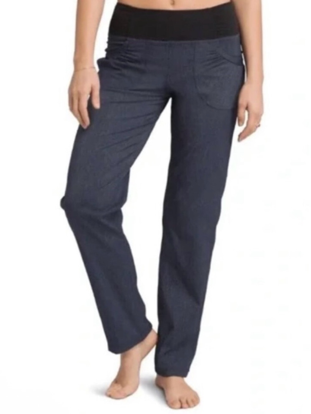 NWT Prana Women's Pullon Summit Pants Blue Gray 1X